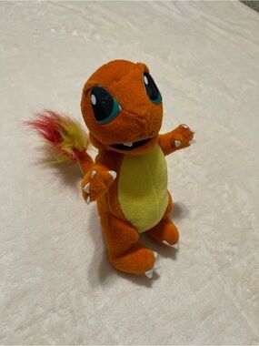 Pokemon Orange & Yellow Charmander Plush